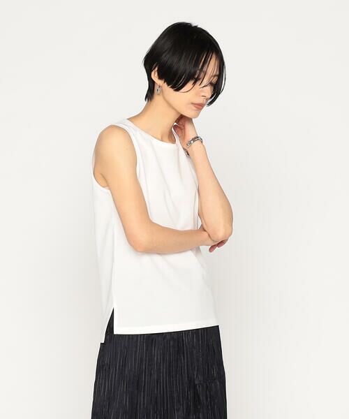 COMME CA COMFORT / コムサ・コンフォート（Lサイズ） タンクトップ | 〔 +サイズ 〕 モックロディ タンクトップ | 詳細3