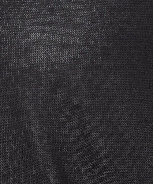 COMME CA COMFORT / コムサ・コンフォート（Lサイズ） カーディガン・ボレロ | 〔 +サイズ 〕 オーガニックコットン×リサイクルPe シアーブルゾン | 詳細18