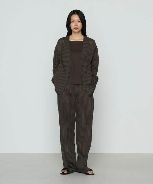 COMME CA COMFORT / コムサ・コンフォート（Lサイズ） セットアップ | 〔 TALLサイズ 〕 【セットアップ対応】シアーボイルストライプ ジャケット | 詳細15