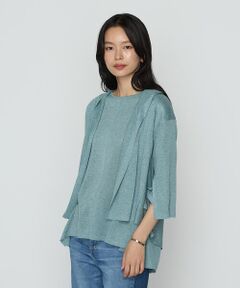 COMME CA COMFORT / コムサ・コンフォート（Lサイズ） カーディガン・ボレロ | 〔 TALLサイズ 〕 レーヨンイタリア糸 カーディガン