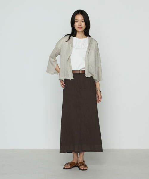 COMME CA COMFORT / コムサ・コンフォート（Lサイズ） カーディガン・ボレロ | 〔 TALLサイズ 〕 レーヨンイタリア糸 カーディガン | 詳細4