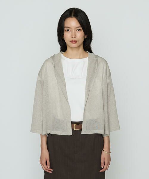 COMME CA COMFORT / コムサ・コンフォート（Lサイズ） カーディガン・ボレロ | 〔 TALLサイズ 〕 レーヨンイタリア糸 カーディガン | 詳細6