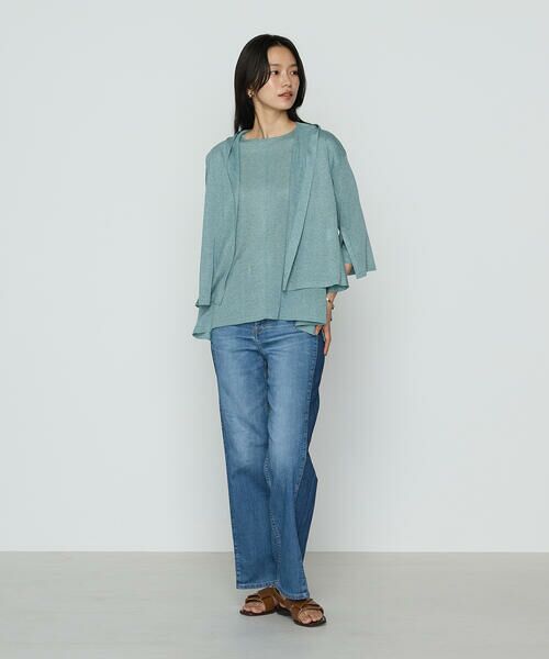 COMME CA COMFORT / コムサ・コンフォート（Lサイズ） カーディガン・ボレロ | 〔 TALLサイズ 〕 レーヨンイタリア糸 カーディガン | 詳細13