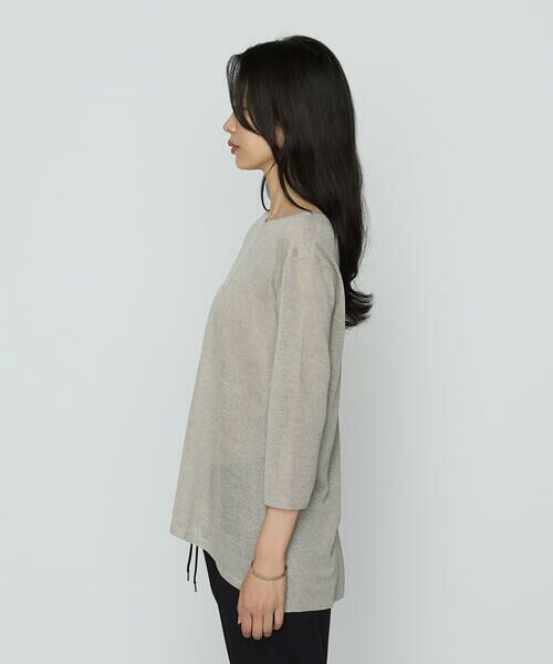 COMME CA COMFORT / コムサ・コンフォート（Lサイズ） ニット・セーター | 〔 TALLサイズ 〕 レーヨンイタリア糸 プルオーバー | 詳細10