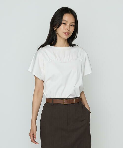 COMME CA COMFORT / コムサ・コンフォート(Lサイズ) カットソー | 〔 TALLサイズ 〕 コヒノールスムース ビスチェ風カットソー | 詳細2