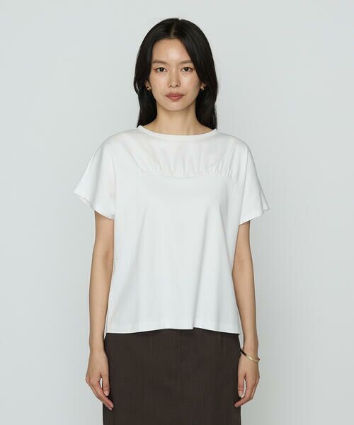 COMME CA COMFORT / コムサ・コンフォート(Lサイズ) カットソー | 〔 TALLサイズ 〕 コヒノールスムース ビスチェ風カットソー | 詳細3