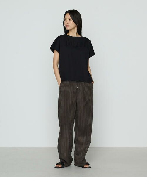 COMME CA COMFORT / コムサ・コンフォート(Lサイズ) カットソー | 〔 TALLサイズ 〕 コヒノールスムース ビスチェ風カットソー | 詳細10