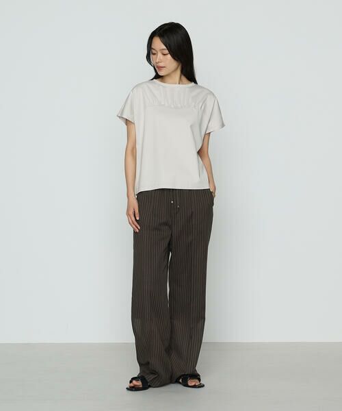 COMME CA COMFORT / コムサ・コンフォート(Lサイズ) カットソー | 〔 TALLサイズ 〕 コヒノールスムース ビスチェ風カットソー | 詳細13