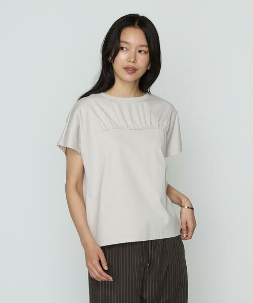 COMME CA COMFORT / コムサ・コンフォート(Lサイズ) カットソー | 〔 TALLサイズ 〕 コヒノールスムース ビスチェ風カットソー | 詳細14