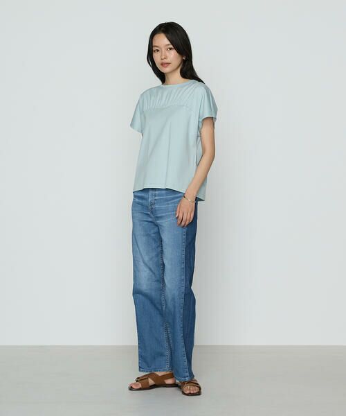 COMME CA COMFORT / コムサ・コンフォート(Lサイズ) カットソー | 〔 TALLサイズ 〕 コヒノールスムース ビスチェ風カットソー | 詳細16