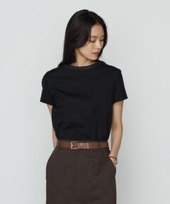 COMME CA COMFORT / コムサ・コンフォート（Lサイズ） Tシャツ | 〔 TALLサイズ 〕 コヒノールスムース ニット付きTシャツ