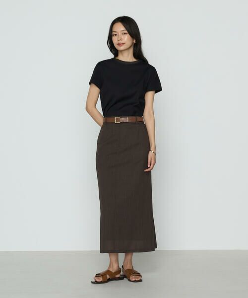 COMME CA COMFORT / コムサ・コンフォート（Lサイズ） Tシャツ | 〔 TALLサイズ 〕 コヒノールスムース ニット付きTシャツ | 詳細11