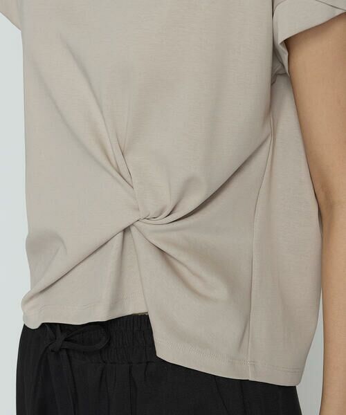 COMME CA COMFORT / コムサ・コンフォート(Lサイズ) カットソー | 〔 TALLサイズ 〕 コットン強撚ポンチ デザインタックシャツ | 詳細23