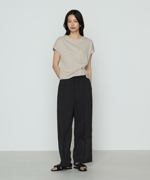 COMME CA COMFORT / コムサ・コンフォート(Lサイズ) カットソー | 〔 TALLサイズ 〕 コットン強撚ポンチ デザインタックシャツ | 詳細16