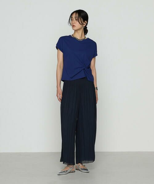 COMME CA COMFORT / コムサ・コンフォート(Lサイズ) カットソー | 〔 TALLサイズ 〕 コットン強撚ポンチ デザインタックシャツ | 詳細25