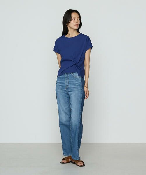 COMME CA COMFORT / コムサ・コンフォート(Lサイズ) カットソー | 〔 TALLサイズ 〕 コットン強撚ポンチ デザインタックシャツ | 詳細29