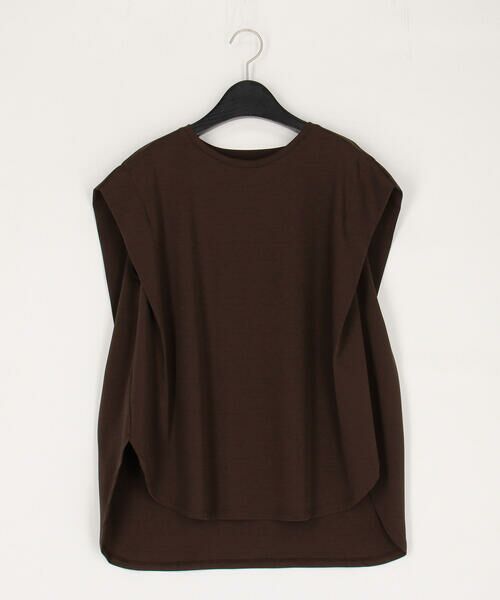 COMME CA COMFORT / コムサ・コンフォート（Lサイズ） Tシャツ | 〔 TALLサイズ 〕 コットン強撚ポンチ ショルダータックTシャツ | 詳細25