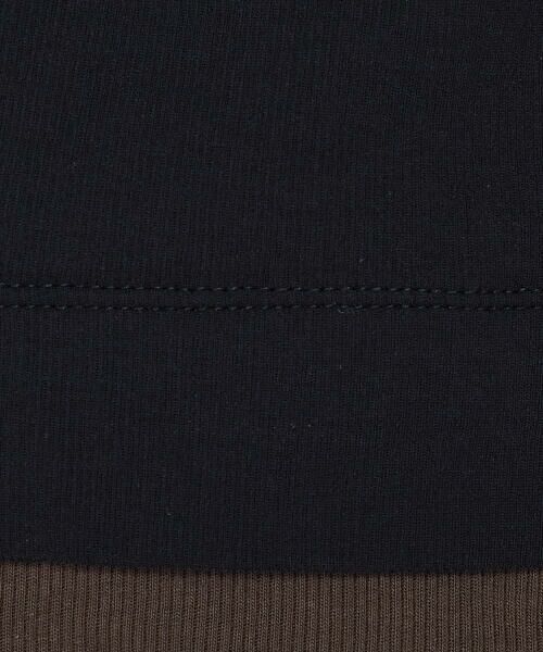 COMME CA COMFORT / コムサ・コンフォート（Lサイズ） タンクトップ | 〔 TALLサイズ 〕 強撚ガステレコ／オーガニック レイヤードタンクトップ | 詳細15