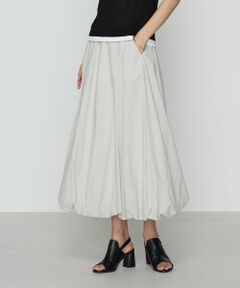 COMME CA COMFORT / コムサ・コンフォート（Lサイズ） ロング・マキシ丈スカート | 〔 TALLサイズ 〕 タイプライター バルーンスカート