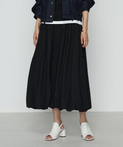 COMME CA COMFORT / コムサ・コンフォート（Lサイズ） ロング・マキシ丈スカート | 〔 TALLサイズ 〕 タイプライター バルーンスカート