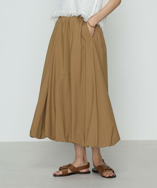 COMME CA COMFORT / コムサ・コンフォート（Lサイズ） ロング・マキシ丈スカート | 〔 TALLサイズ 〕 タイプライター バルーンスカート | 詳細16