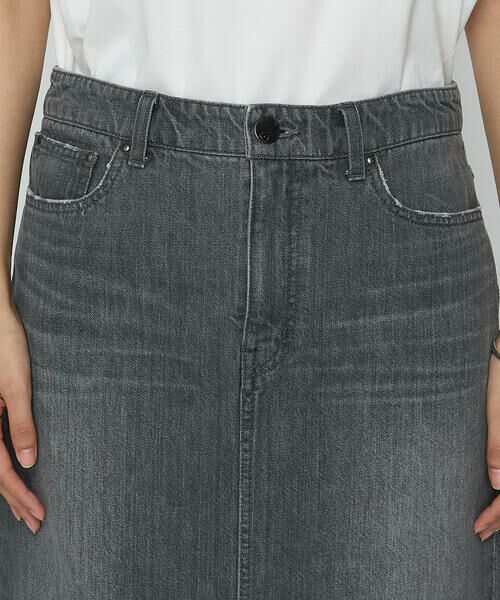 COMME CA COMFORT / コムサ・コンフォート（Lサイズ） ロング・マキシ丈スカート | 〔 TALLサイズ 〕 コットンデニム／コットンスラブ デニムタイトスカート | 詳細8