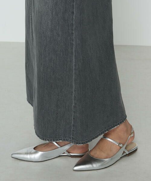 COMME CA COMFORT / コムサ・コンフォート（Lサイズ） ロング・マキシ丈スカート | 〔 TALLサイズ 〕 コットンデニム／コットンスラブ デニムタイトスカート | 詳細11