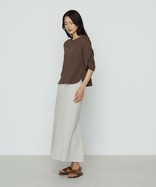 COMME CA COMFORT / コムサ・コンフォート（Lサイズ） Tシャツ | 〔 TALLサイズ 〕 ポコポコジャージー バックタックTシャツ | 詳細2