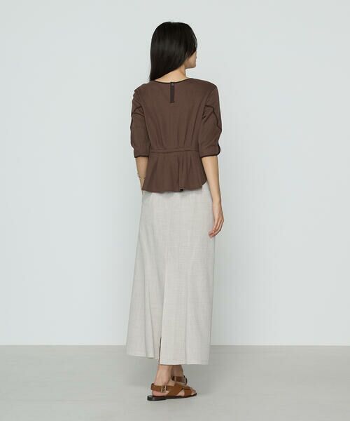 COMME CA COMFORT / コムサ・コンフォート（Lサイズ） Tシャツ | 〔 TALLサイズ 〕 ポコポコジャージー バックタックTシャツ | 詳細4