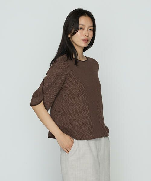 COMME CA COMFORT / コムサ・コンフォート（Lサイズ） Tシャツ | 〔 TALLサイズ 〕 ポコポコジャージー バックタックTシャツ | 詳細5