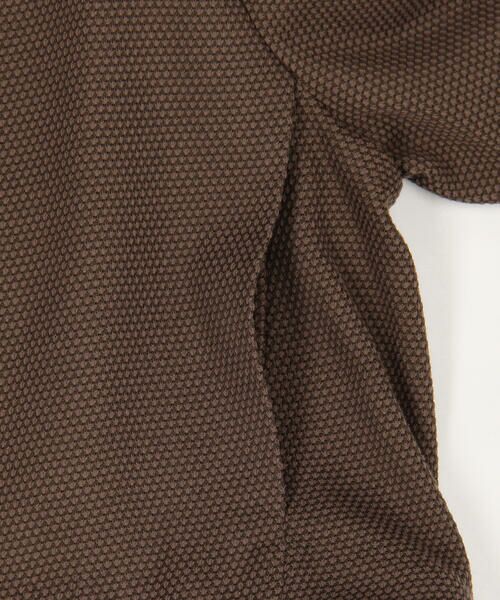 COMME CA COMFORT / コムサ・コンフォート（Lサイズ） ブルゾン | 〔 TALLサイズ 〕 ポコポコジャージー カーデブルゾン | 詳細8