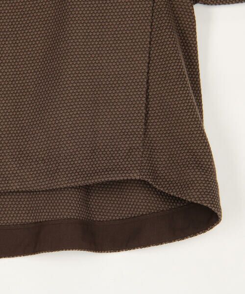 COMME CA COMFORT / コムサ・コンフォート（Lサイズ） ブルゾン | 〔 TALLサイズ 〕 ポコポコジャージー カーデブルゾン | 詳細9