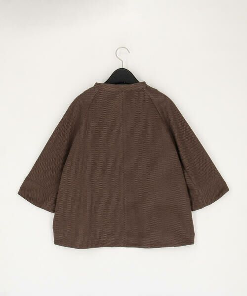 COMME CA COMFORT / コムサ・コンフォート（Lサイズ） ブルゾン | 〔 TALLサイズ 〕 ポコポコジャージー カーデブルゾン | 詳細5