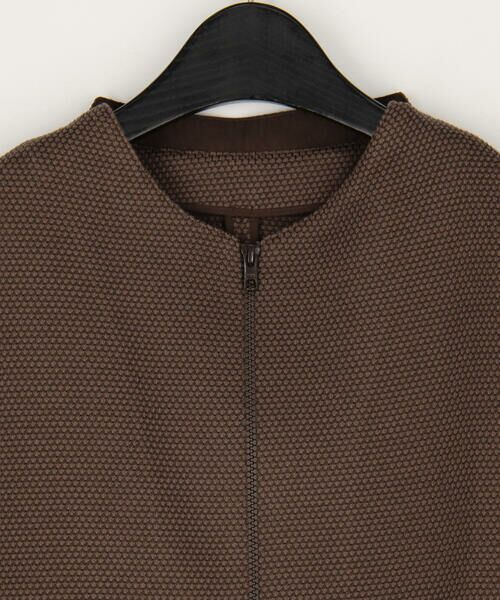 COMME CA COMFORT / コムサ・コンフォート（Lサイズ） ブルゾン | 〔 TALLサイズ 〕 ポコポコジャージー カーデブルゾン | 詳細6