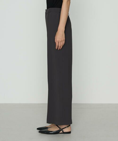 COMME CA COMFORT / コムサ・コンフォート（Lサイズ） その他パンツ | 〔 TALLサイズ 〕 バックサテンジョーゼット クロップドワイドパンツ | 詳細7
