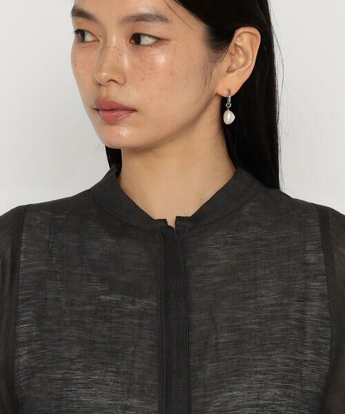 COMME CA COMFORT / コムサ・コンフォート（Lサイズ） ブルゾン | 〔 +サイズ 〕 綿麻からみ 麻メッシュブルゾン | 詳細12