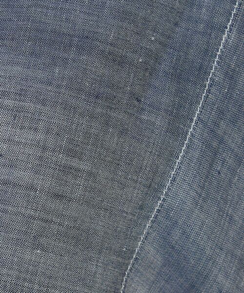 COMME CA COMFORT / コムサ・コンフォート（Lサイズ） シャツ・ブラウス | 〔 +サイズ 〕 ラミーシャンブレー シアーシャツ | 詳細7