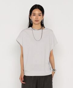 COMME CA COMFORT / コムサ・コンフォート（Lサイズ） カットソー | 〔 +サイズ 〕 モックロディ ゆったりプルオーバー