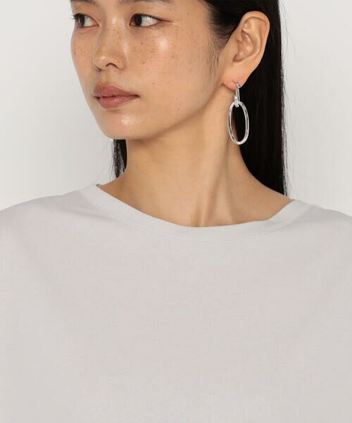 美品♡23区ゴルフ Mサイズ シフォン チュール袖 モックネックプルオーバー ニューバランスゴルフ 半袖モックネックプルオーバー 012