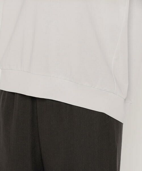 COMME CA COMFORT / コムサ・コンフォート（Lサイズ） カットソー | 〔 +サイズ 〕 モックロディ ゆったりプルオーバー | 詳細11