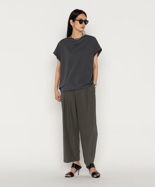 COMME CA COMFORT / コムサ・コンフォート（Lサイズ） カットソー | 〔 +サイズ 〕 モックロディ ゆったりプルオーバー | 詳細13