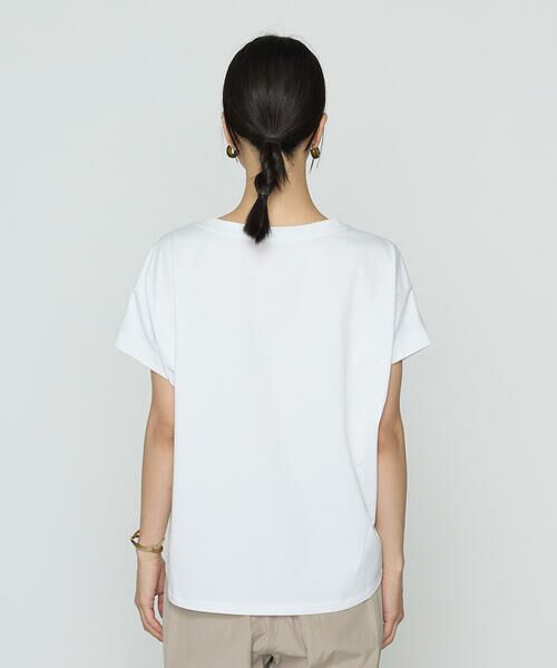 COMME CA COMFORT / コムサ・コンフォート（Lサイズ） Tシャツ | 〔 +サイズ 〕 プレーティング天竺 プリントTシャツ | 詳細6