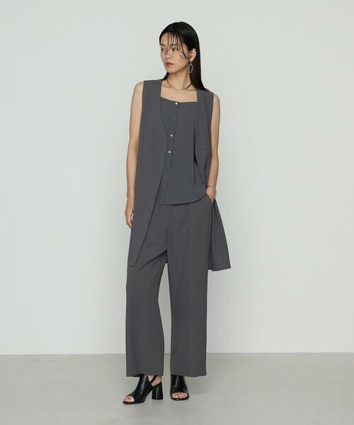 COMME CA COMFORT / コムサ・コンフォート（Lサイズ） その他パンツ | 〔 TALLサイズ 〕 【セットアップ対応】ストレッチからみ パンツ | 詳細2