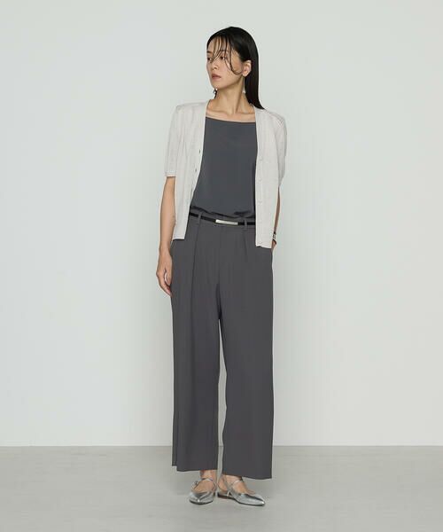 COMME CA COMFORT / コムサ・コンフォート（Lサイズ） その他パンツ | 〔 TALLサイズ 〕 【セットアップ対応】ストレッチからみ パンツ | 詳細3