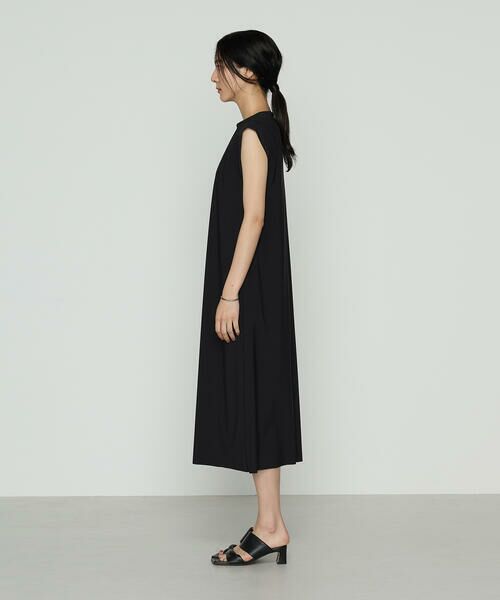 COMME CA COMFORT / コムサ・コンフォート（Lサイズ） ロング・マキシ丈ワンピース | 〔 +サイズ 〕 ユーロジャージー Iライン ロングワンピース | 詳細6