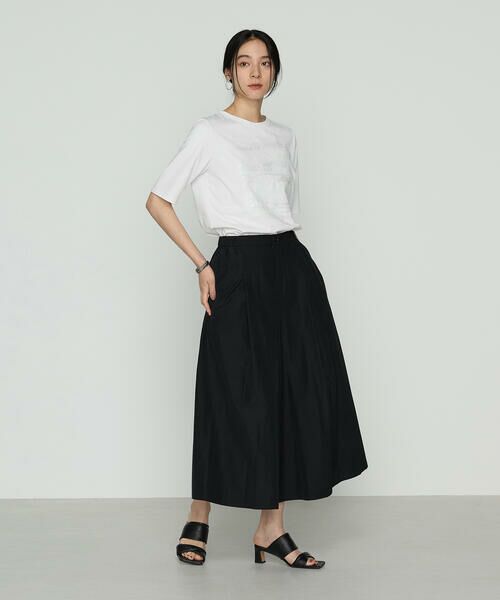 COMME CA COMFORT / コムサ・コンフォート（Lサイズ） その他パンツ | 〔 +サイズ 〕 トリアセタイプライター キュロットパンツ | 詳細1