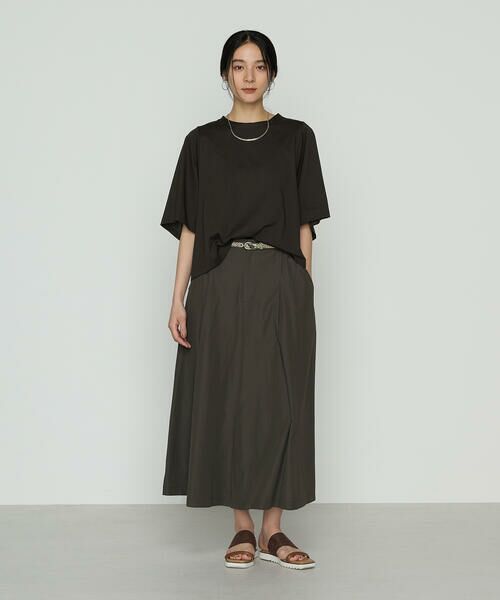 COMME CA COMFORT / コムサ・コンフォート（Lサイズ） その他パンツ | 〔 +サイズ 〕 トリアセタイプライター キュロットパンツ | 詳細14