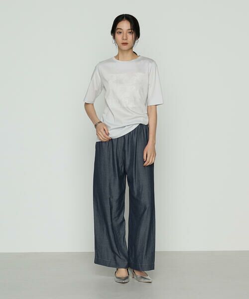 COMME CA COMFORT / コムサ・コンフォート（Lサイズ） Tシャツ | 〔 +サイズ 〕 プレーティング天竺 星柄Tシャツ | 詳細6