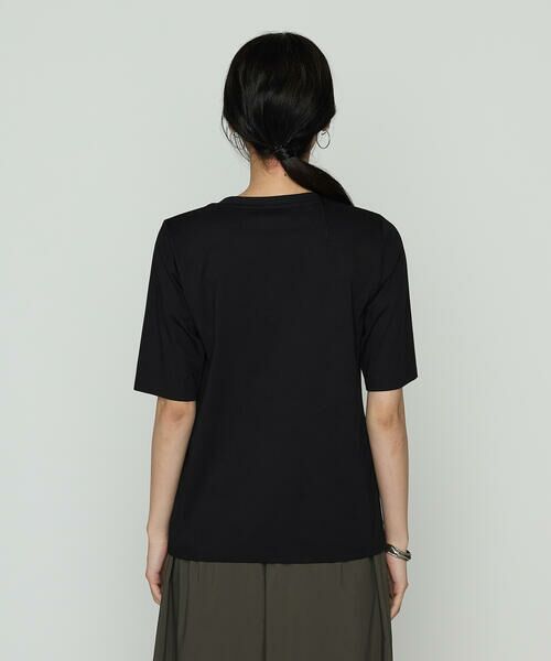 COMME CA COMFORT / コムサ・コンフォート（Lサイズ） Tシャツ | 〔 +サイズ 〕 プレーティング天竺 星柄Tシャツ | 詳細13