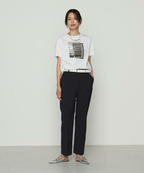 COMME CA COMFORT / コムサ・コンフォート（Lサイズ） Tシャツ | 〔 TALLサイズ 〕 スーピマコットンポンチ フォトTシャツ | 詳細1